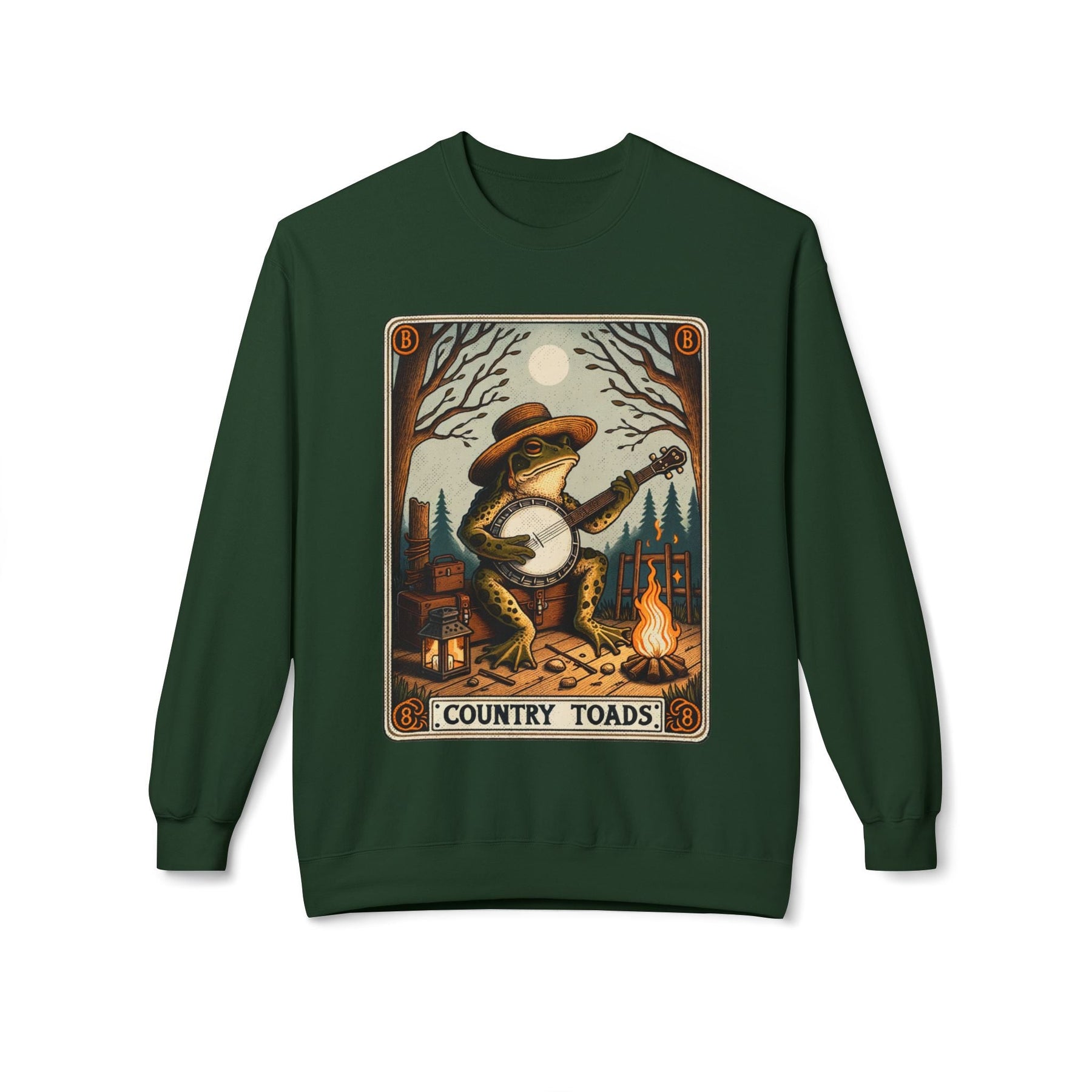 Country Toads Tarot Card Heavy Blend™ Crewneck Sweatshirt - Goth Cloth Co.Sweatshirt29708474084001645021