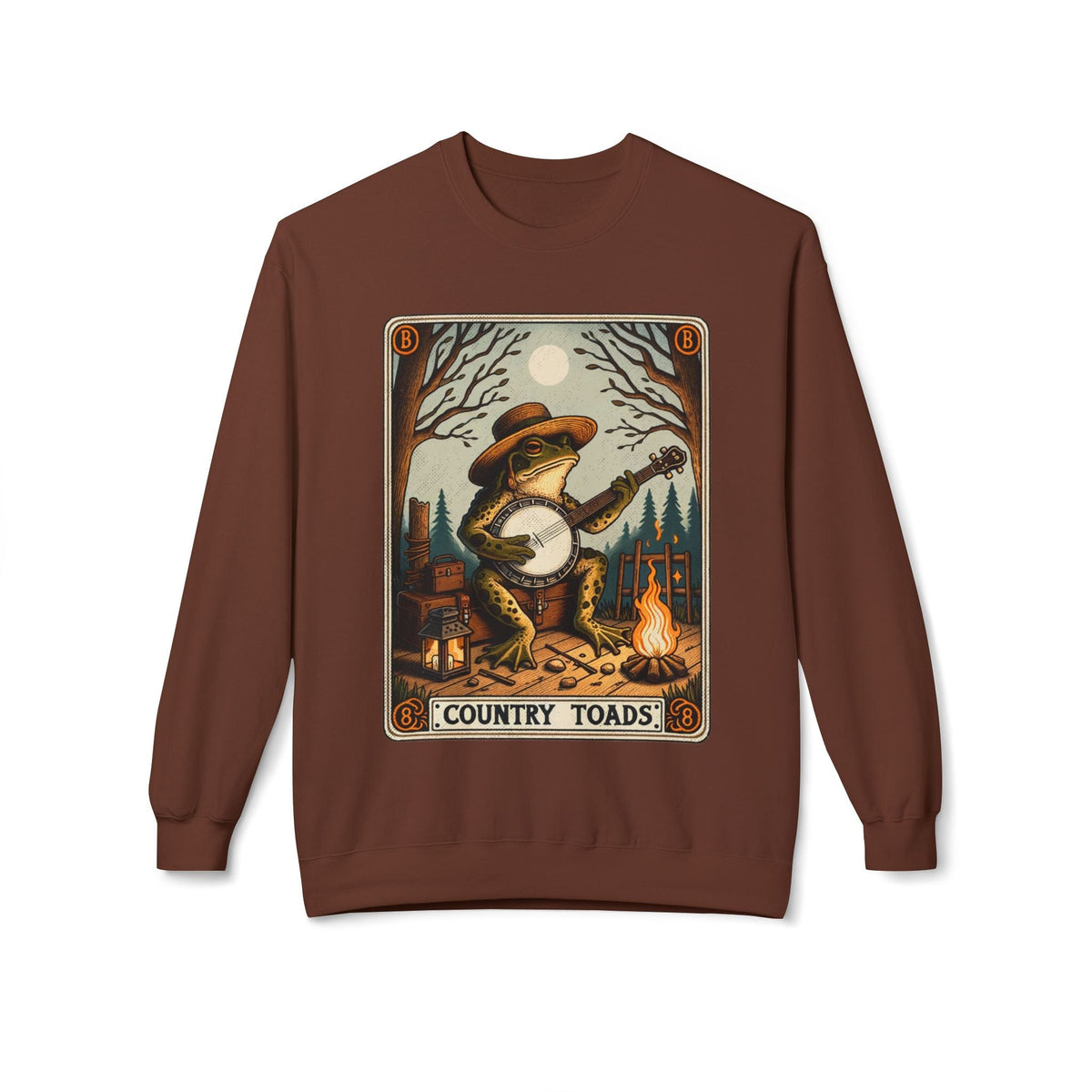 Country Toads Tarot Card Heavy Blend™ Crewneck Sweatshirt - Goth Cloth Co.Sweatshirt33586731084895806849