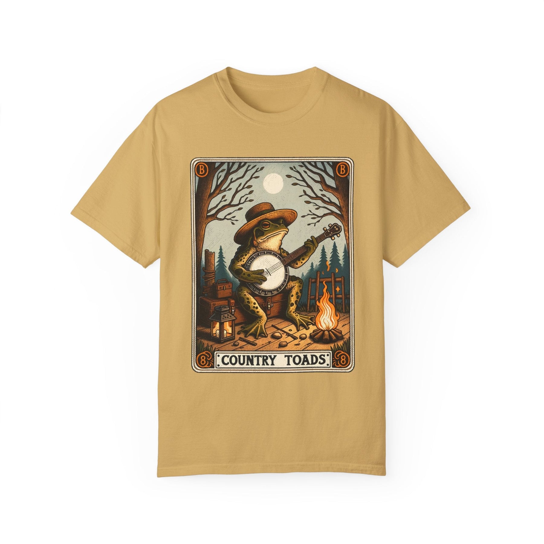 Country Toads Tarot Card Short Sleeve Tee - Goth Cloth Co.T-Shirt22041210617449323550