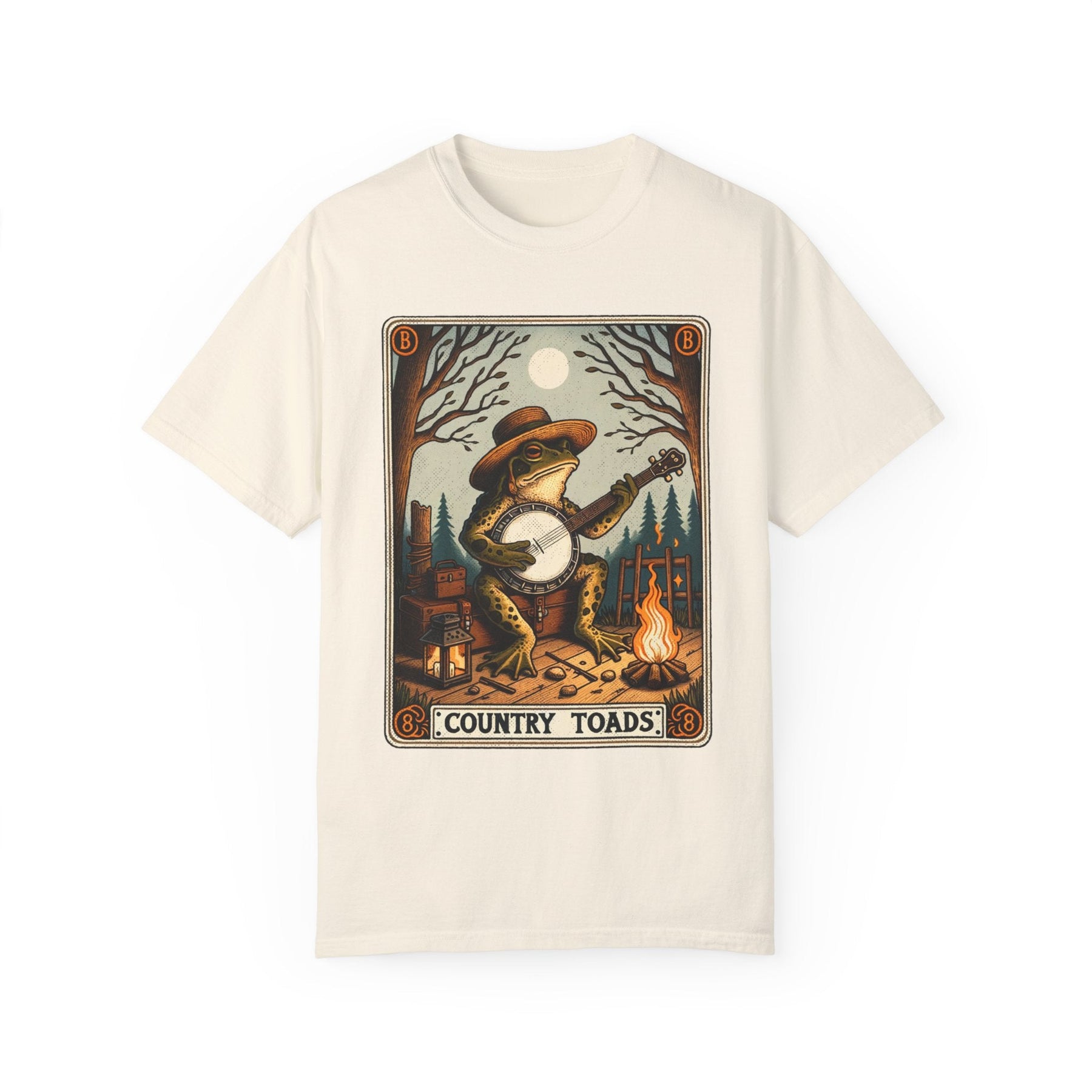 Country Toads Tarot Card Short Sleeve Tee - Goth Cloth Co.T-Shirt26562017629371611044