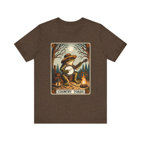 Country Toads Tarot Card Short Sleeve Tee - Goth Cloth Co.T - Shirt43454885214296520299