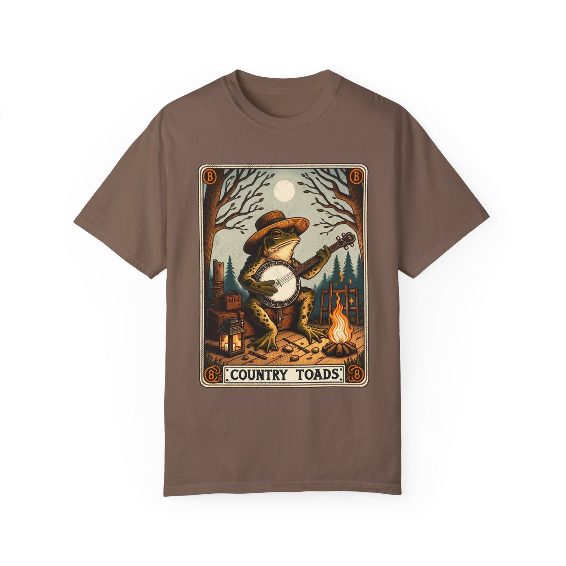 Country Toads Tarot Card Short Sleeve Tee - Goth Cloth Co.T-Shirt95843556489317376951