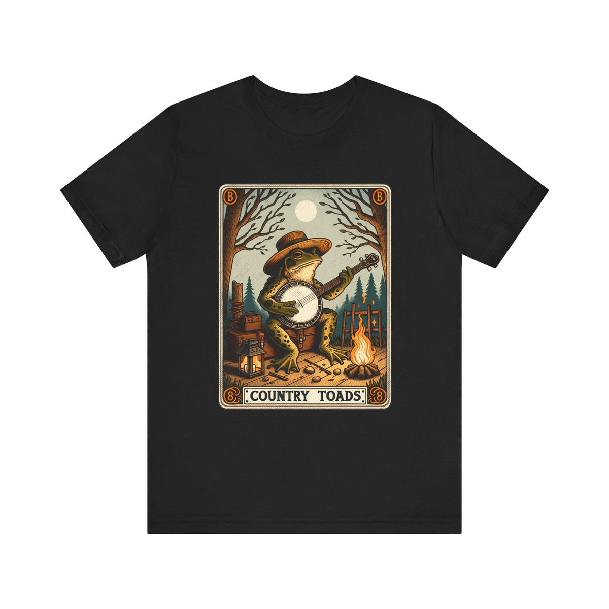 Country Toads Tarot Card Short Sleeve Tee - Goth Cloth Co.T - Shirt99260199810591832484