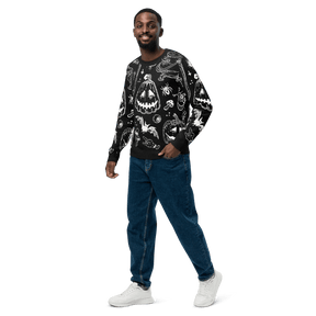 Cozy Creep Knit Crewneck Sweater - Goth Cloth Co.2335304_19637