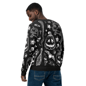 Cozy Creep Knit Crewneck Sweater - Goth Cloth Co.2335304_19637