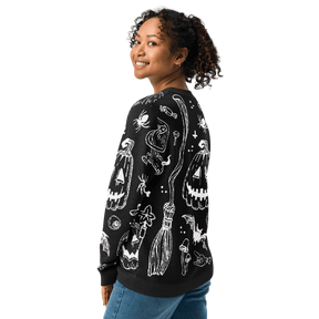 Cozy Creep Knit Crewneck Sweater - Goth Cloth Co.2335304_19637