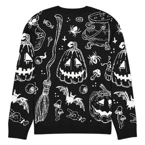 Cozy Creep Knit Crewneck Sweater - Goth Cloth Co.2335304_19637