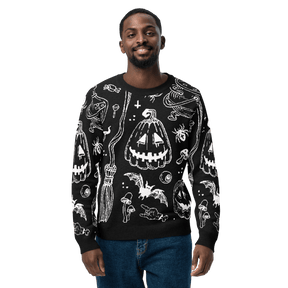 Cozy Creep Knit Crewneck Sweater - Goth Cloth Co.2335304_19637