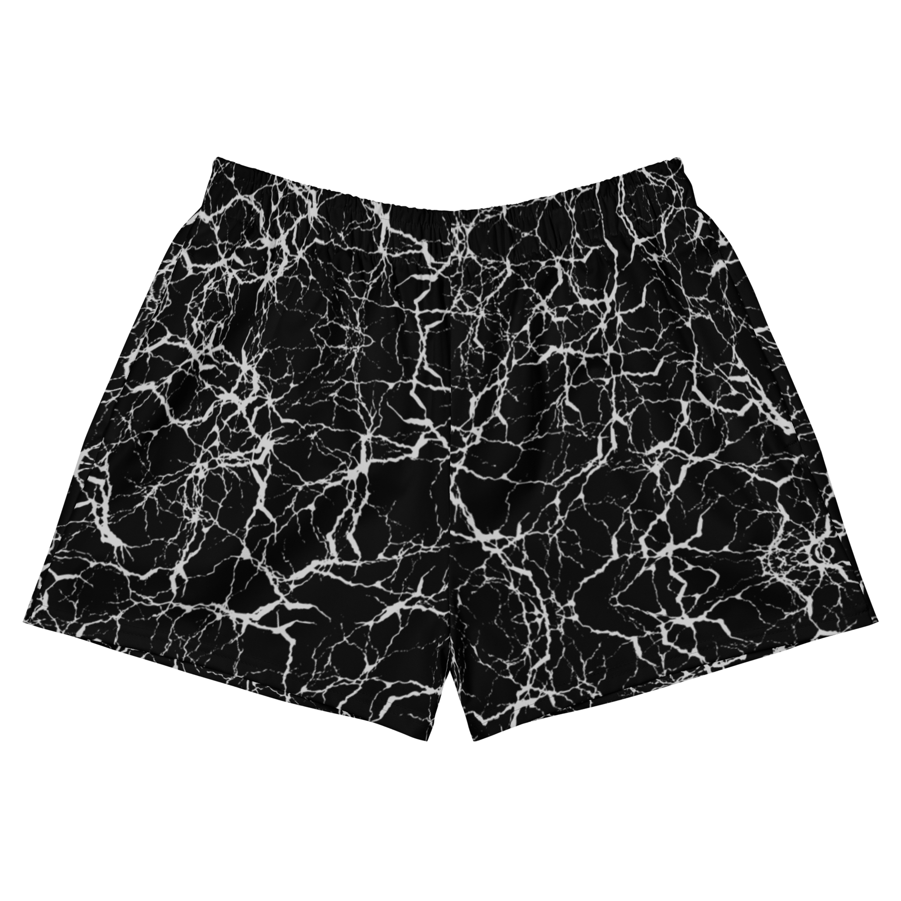 Cracked Chaos Unisex Athletic Shorts - Goth Cloth Co.6942370_9804