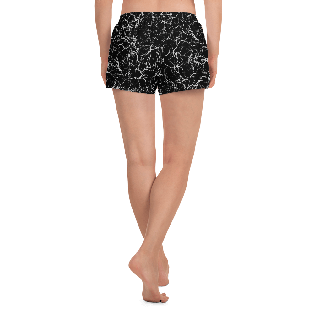 Cracked Chaos Unisex Athletic Shorts - Goth Cloth Co.6942370_9804