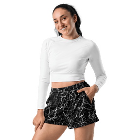 Cracked Chaos Unisex Athletic Shorts - Goth Cloth Co.6942370_9804