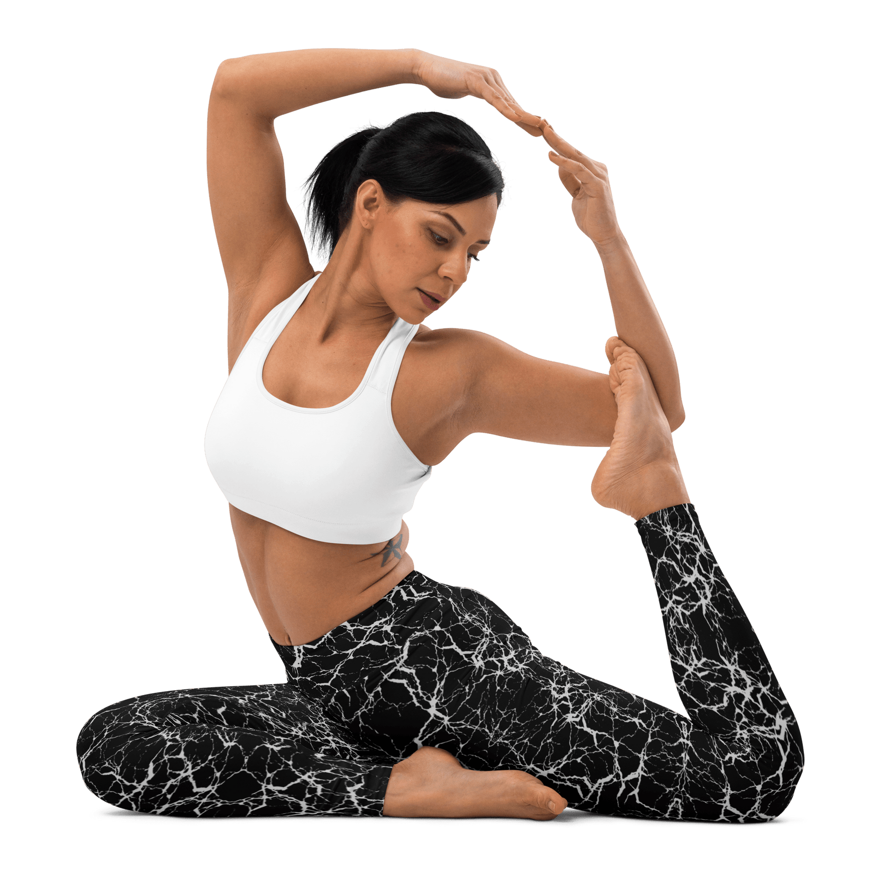 Cracked Chaos Yoga Leggings - Goth Cloth Co.3187165_8353