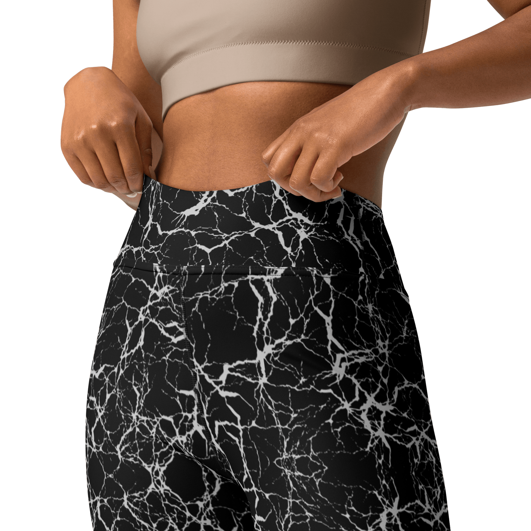 Cracked Chaos Yoga Leggings - Goth Cloth Co.3187165_8353