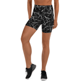 Cracked Chaos Yoga Shorts - Goth Cloth Co.2540658_9079