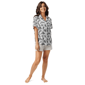 Crawly Couture Silky Pajama Top - Goth Cloth Co.5929267_20964