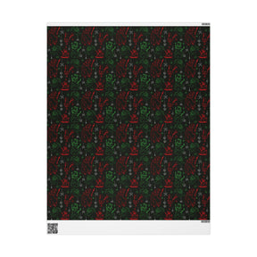Creepmas Cheer Gift Wrap - Goth Cloth Co.Home Decor32955176532628174620