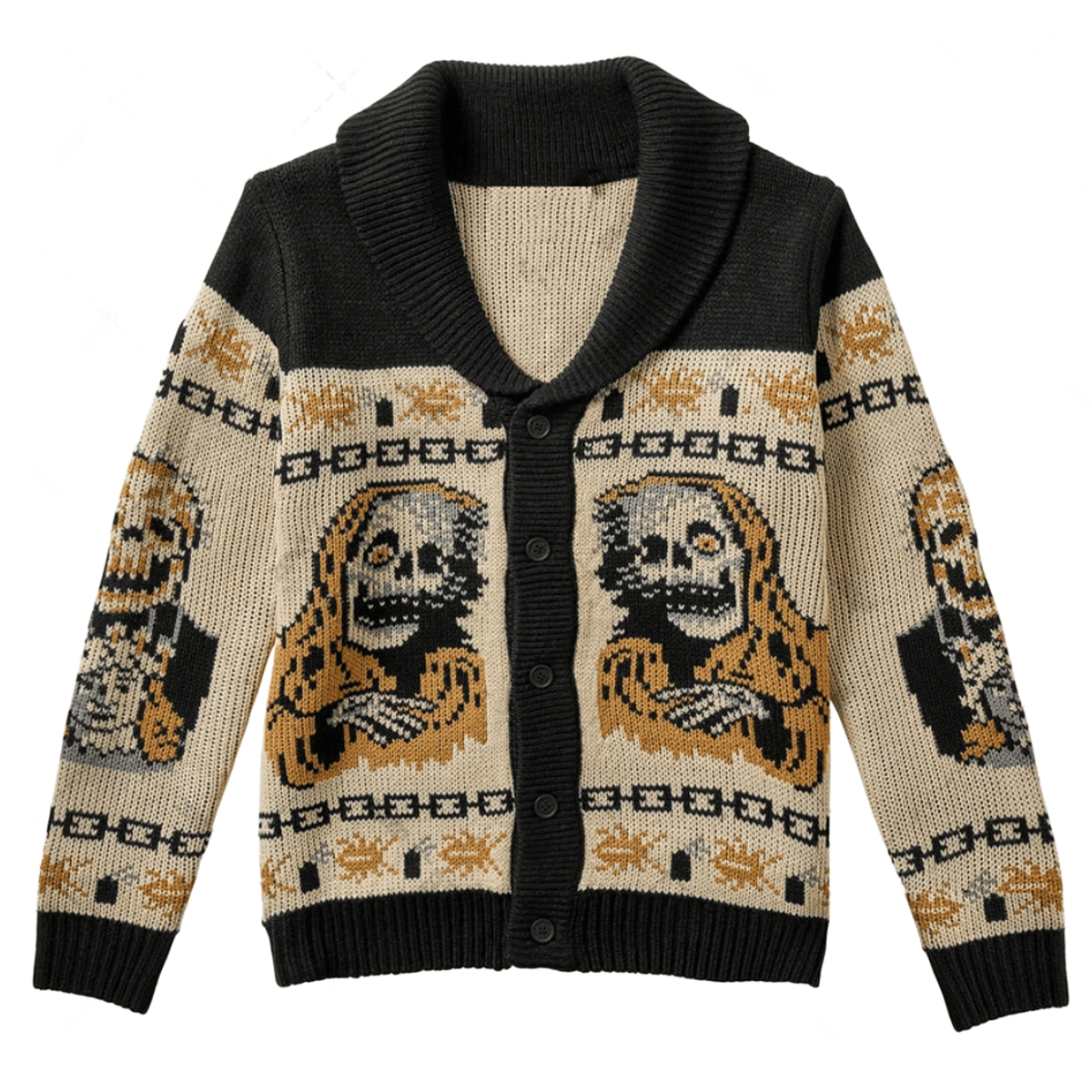Creepshow Vintage Horror Button - Up Cardigan - Goth Cloth Co.