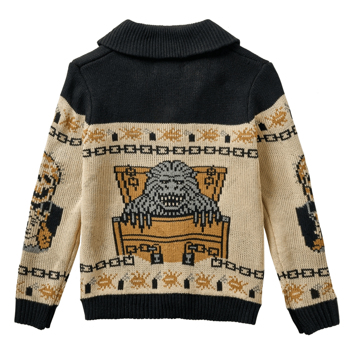 Creepshow Vintage Horror Button - Up Cardigan - Goth Cloth Co.