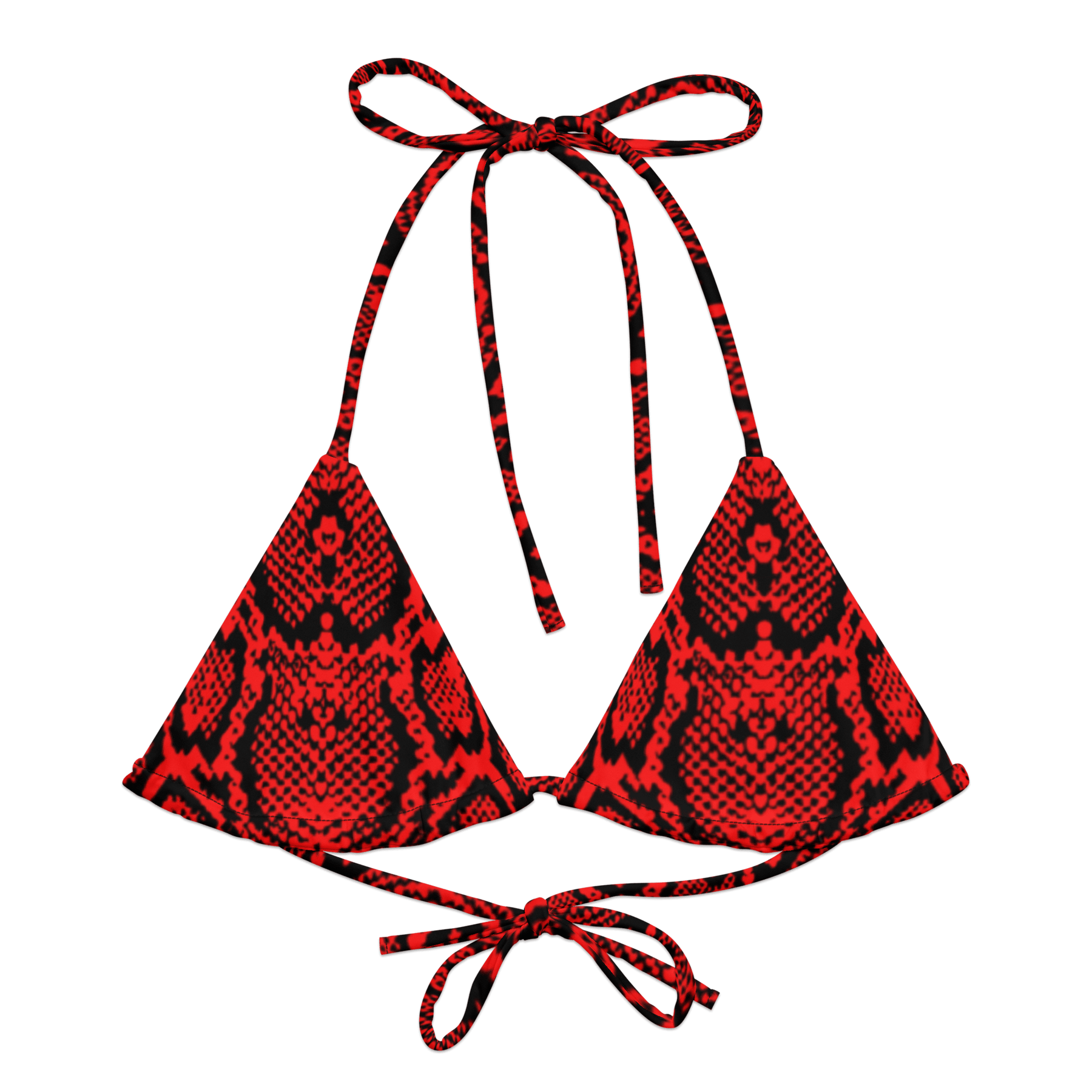 Crimson Coil String Bikini Top - Goth Cloth Co.5189974_16564