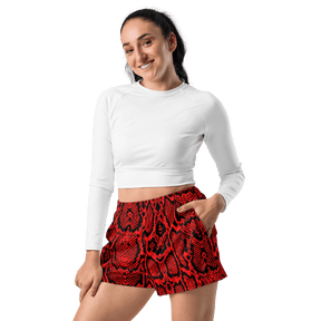 Crimson Coil Unisex Unlined Swim Trunks - Goth Cloth Co.8402342_9804