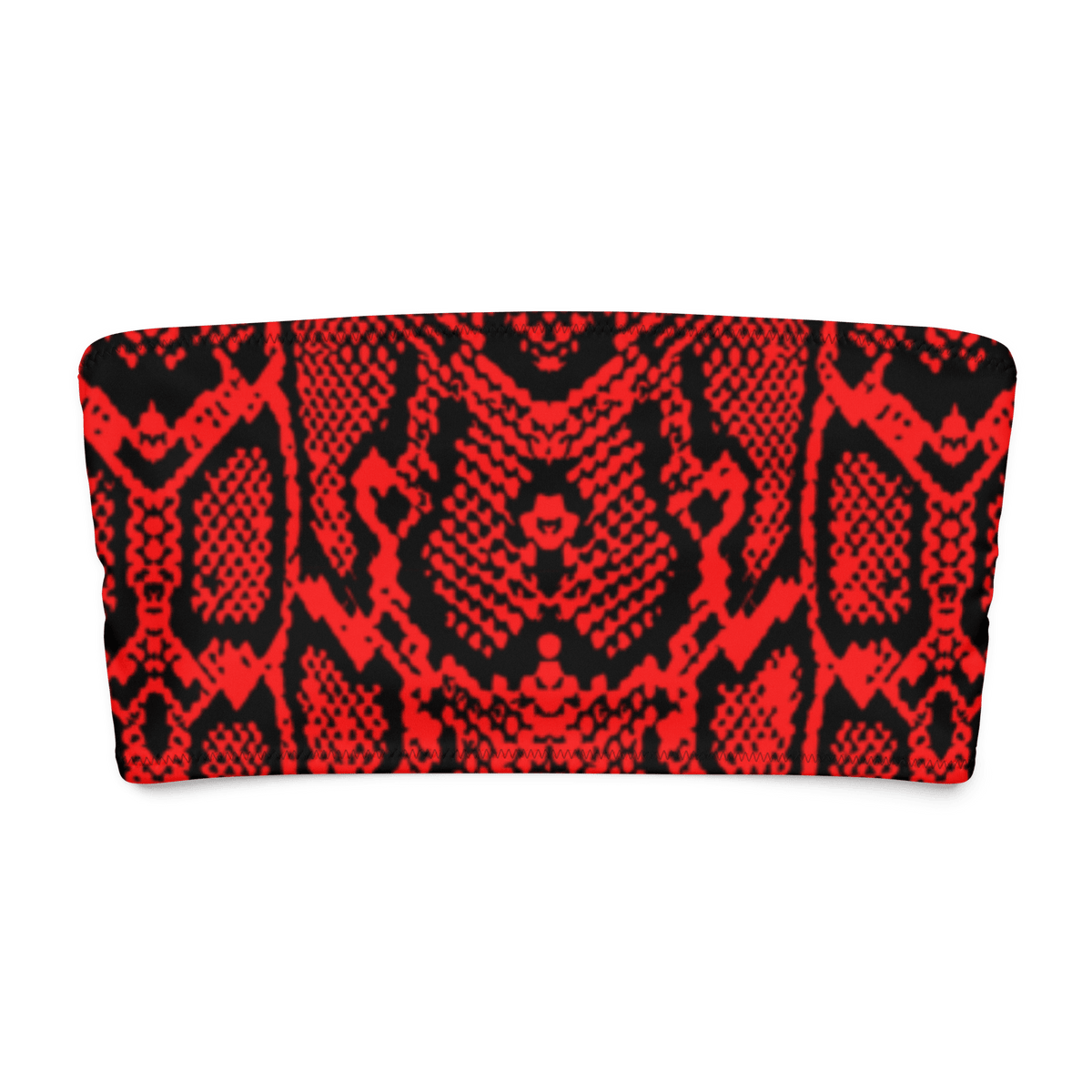 Crimson Coils Bandeau Bikini Top - Goth Cloth Co.1392132_22682