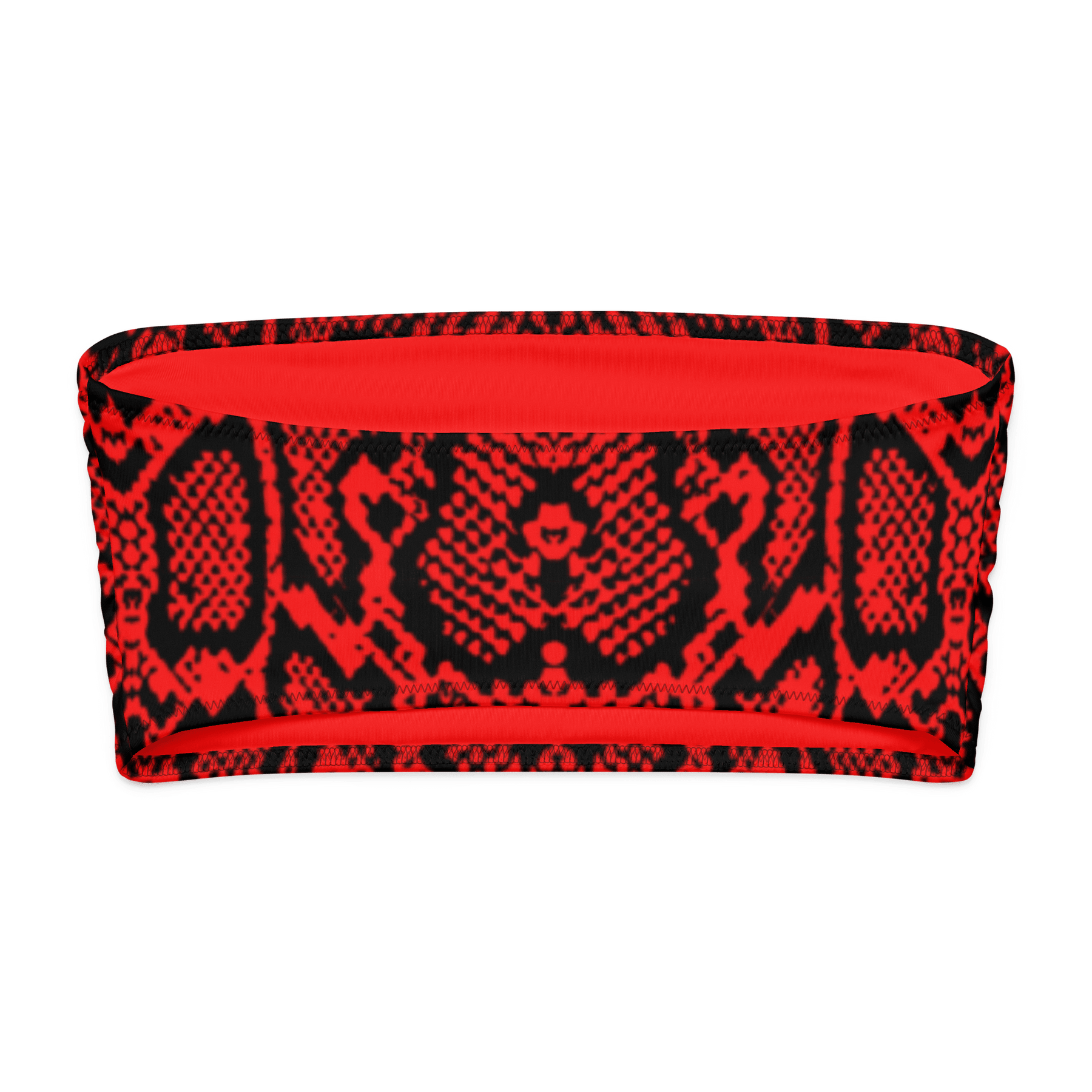 Crimson Coils Bandeau Bikini Top - Goth Cloth Co.1392132_22682