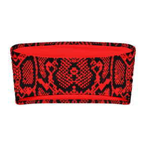 Crimson Coils Bandeau Bikini Top - Goth Cloth Co.1392132_22682