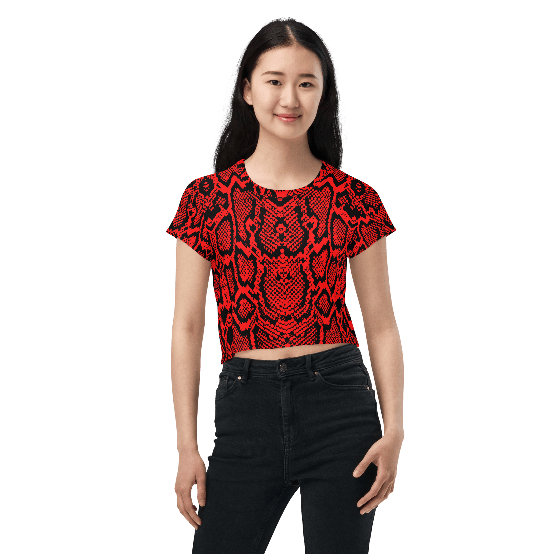 Crimson Coils Crop Top - Goth Cloth Co.3462408_9340