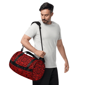 Crimson Coils Duffle Bag - Goth Cloth Co.gymwear8949732_15155
