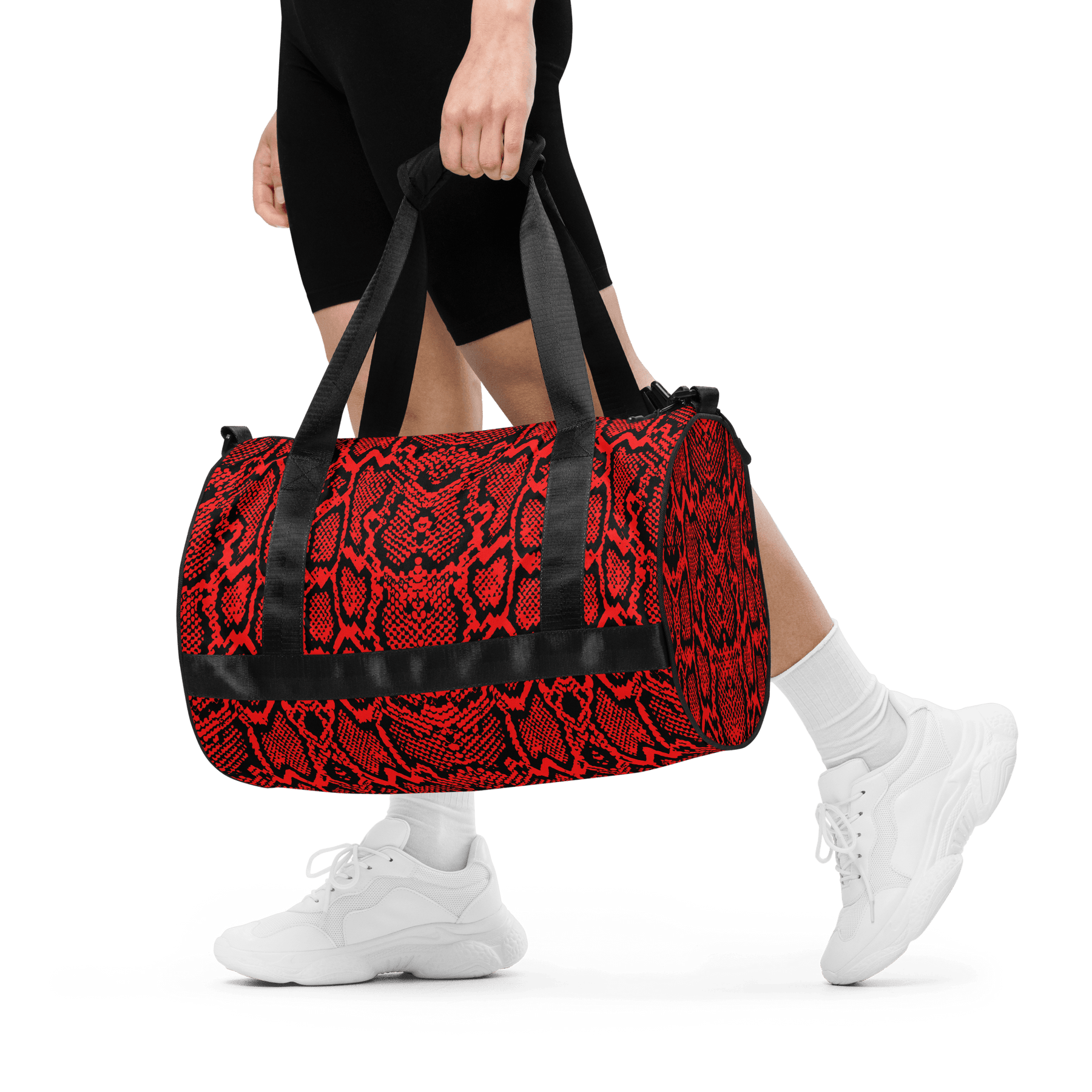 Crimson Coils Duffle Bag - Goth Cloth Co.gymwear8949732_15155