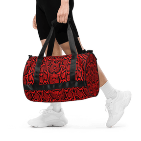 Crimson Coils Duffle Bag - Goth Cloth Co.gymwear8949732_15155