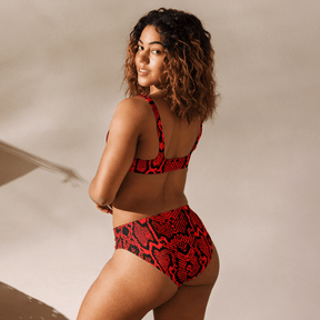 Crimson Coils High-Waisted Sport Bikini Bottom - Goth Cloth Co.3899865_12042