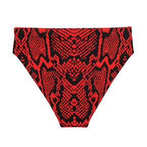 Crimson Coils High-Waisted Sport Bikini Bottom - Goth Cloth Co.3899865_12042