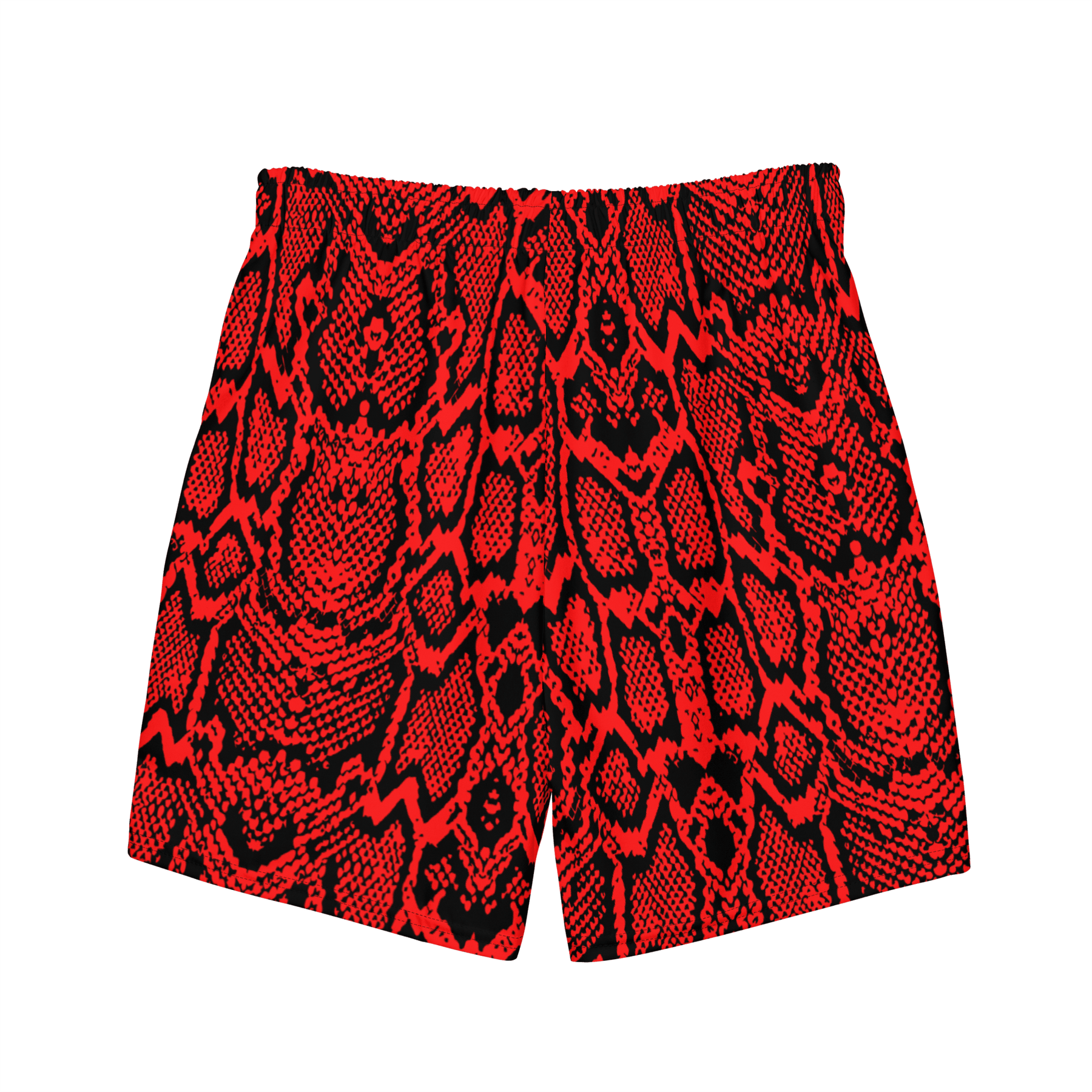 Crimson Coils Men's Lined Swim Trunks - Goth Cloth Co.9402496_14636