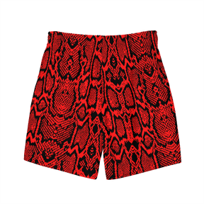 Crimson Coils Men's Lined Swim Trunks - Goth Cloth Co.9402496_14636