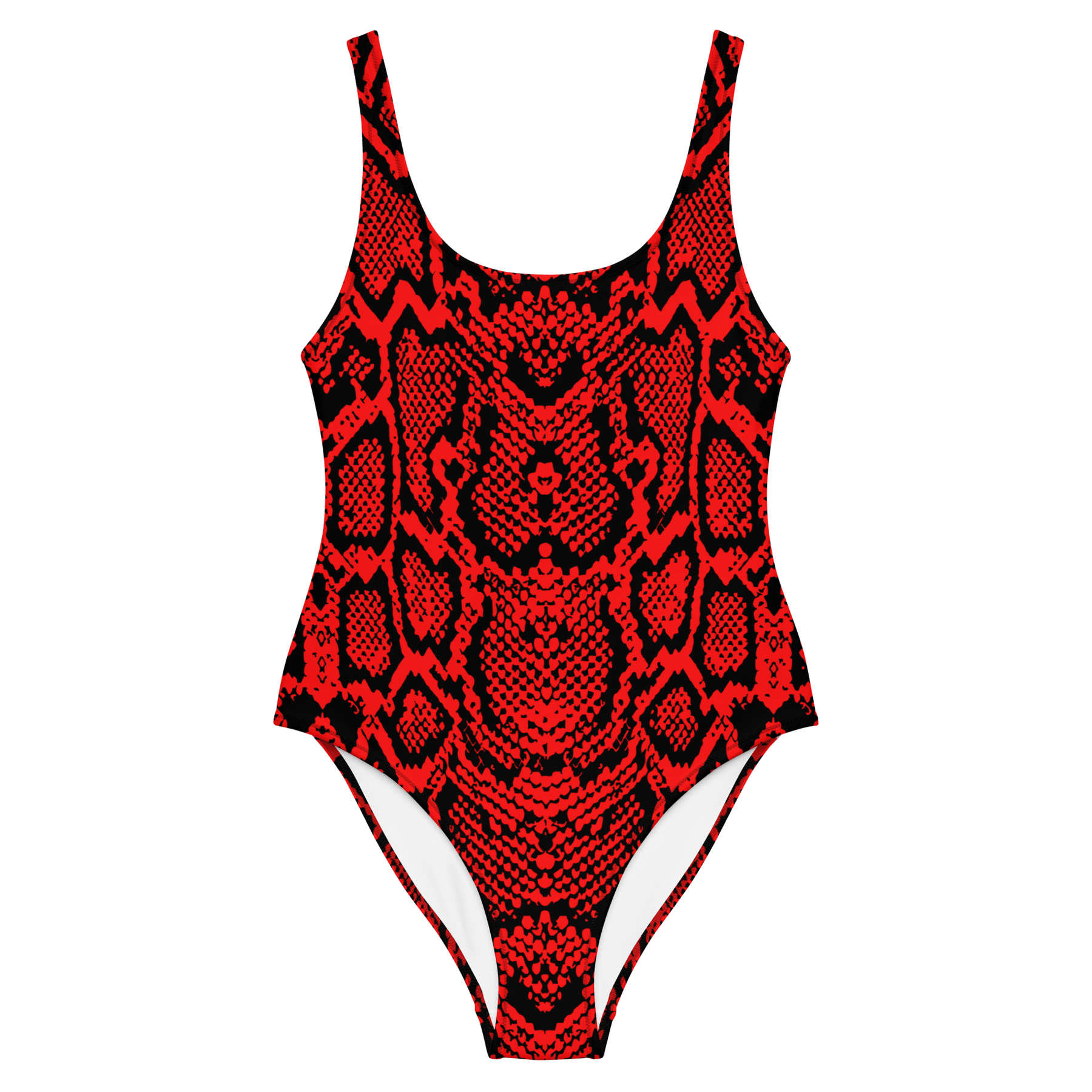 Crimson Coils One-Piece Swimsuit - Goth Cloth Co.9410839_9014