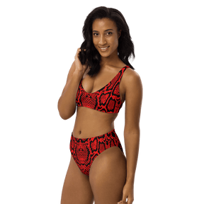 Crimson Coils Padded Sport Bikini Top - Goth Cloth Co.6181765_12035