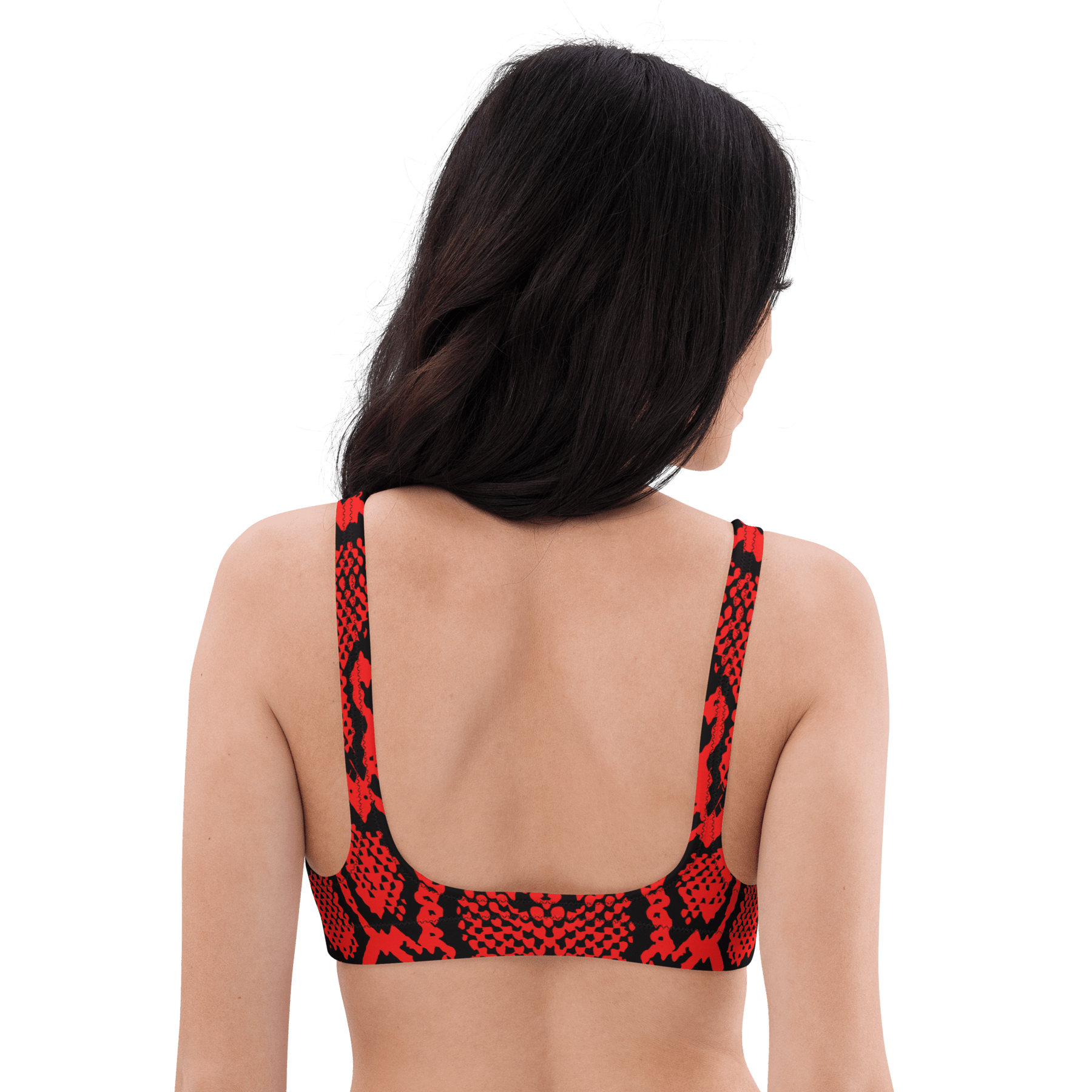 Crimson Coils Padded Sport Bikini Top - Goth Cloth Co.6181765_12035