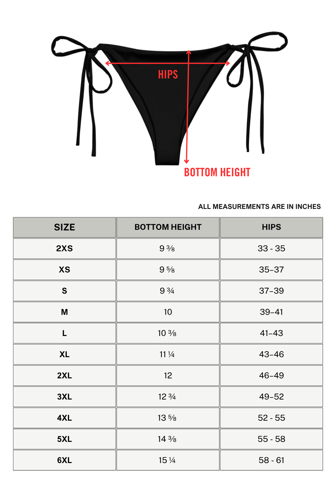 Crimson Coils String Bikini Bottom - Goth Cloth Co.6982393_16575