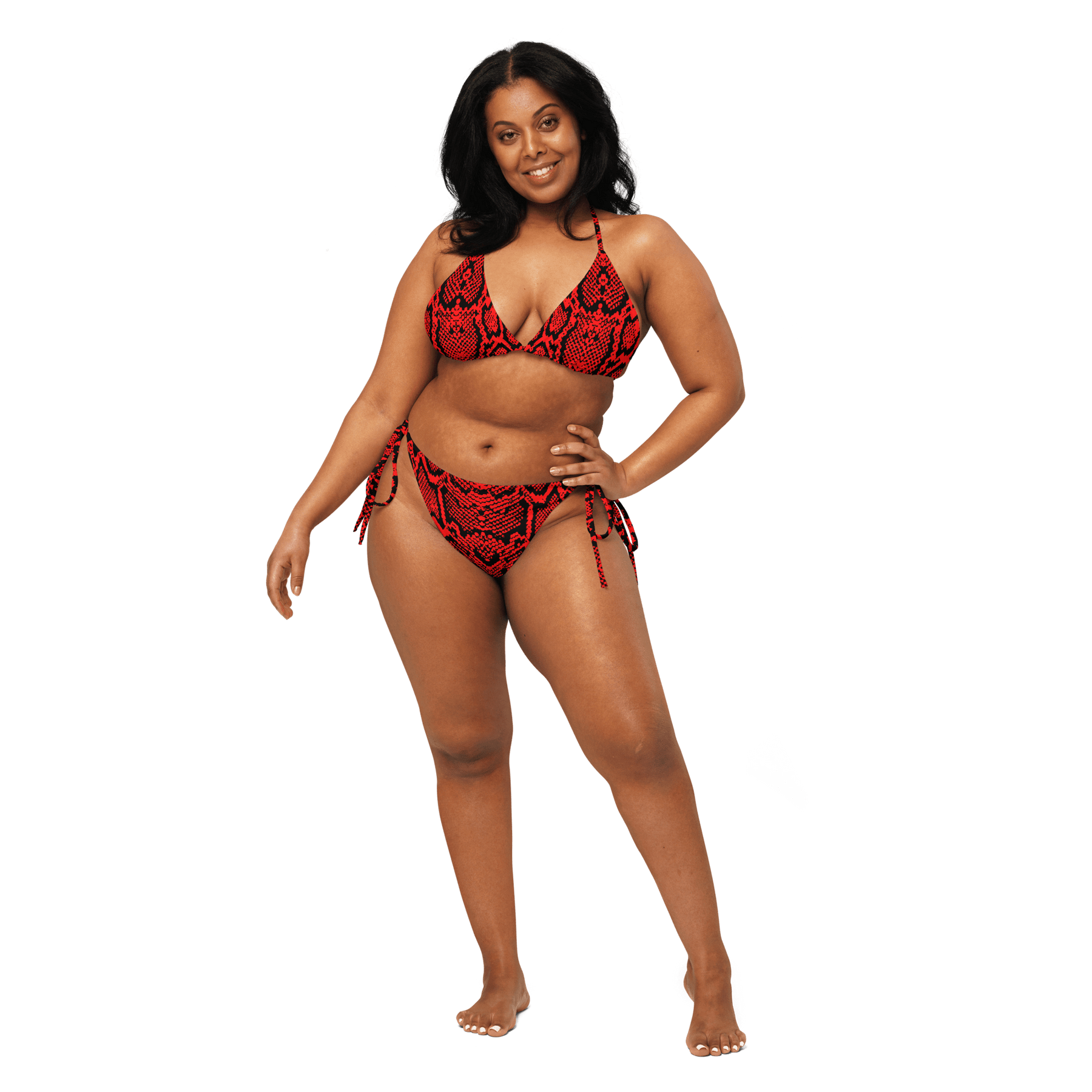 Crimson Coils String Bikini Bottom - Goth Cloth Co.6982393_16575