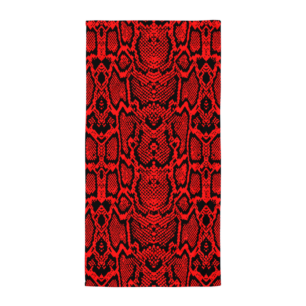 Crimson Coils Towel - Goth Cloth Co.6161161_8874