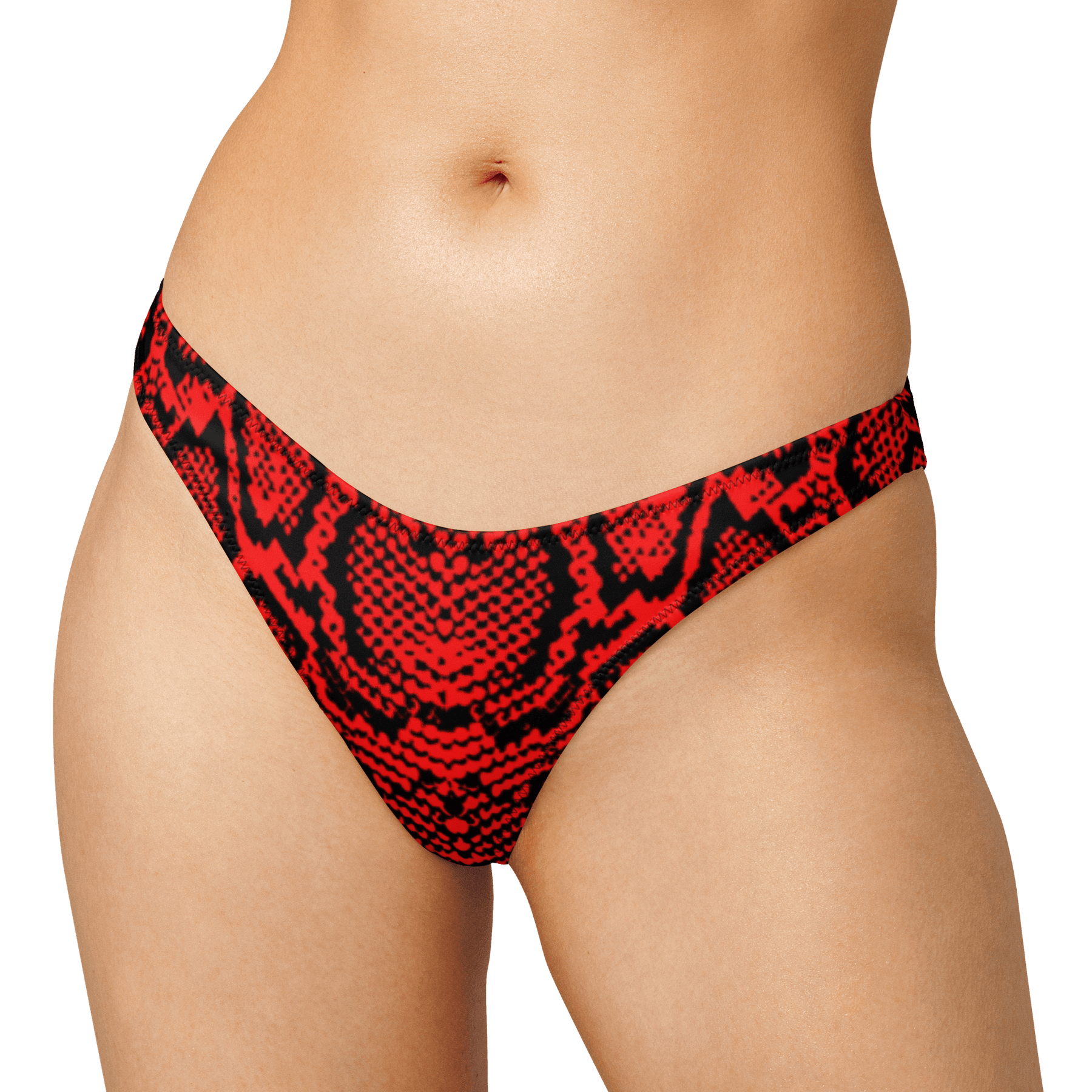 Crimson Coils V-Cut Bikini Bottom - Goth Cloth Co.9937295_22693