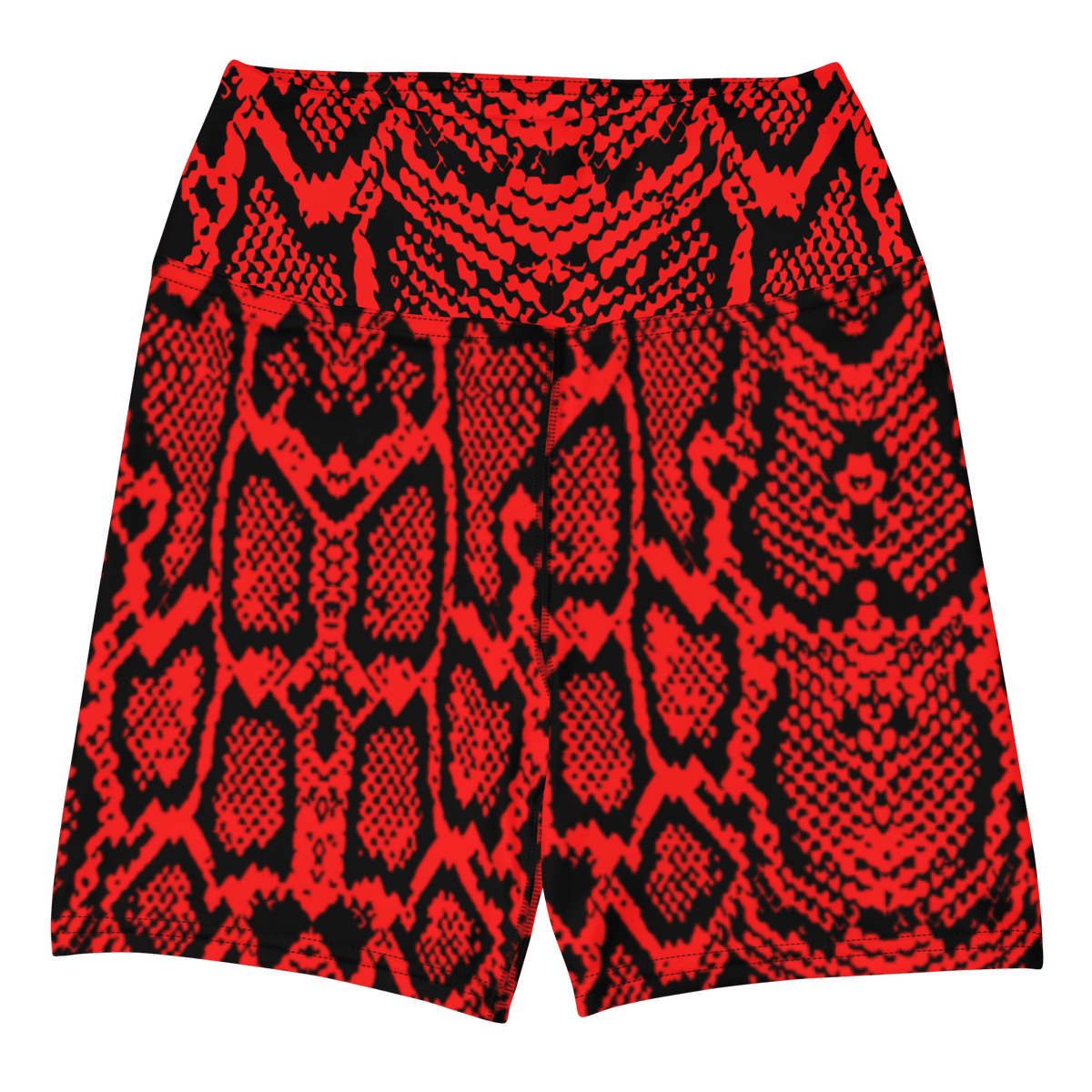 Crimson Coils Yoga Shorts - Goth Cloth Co.8285332_9079