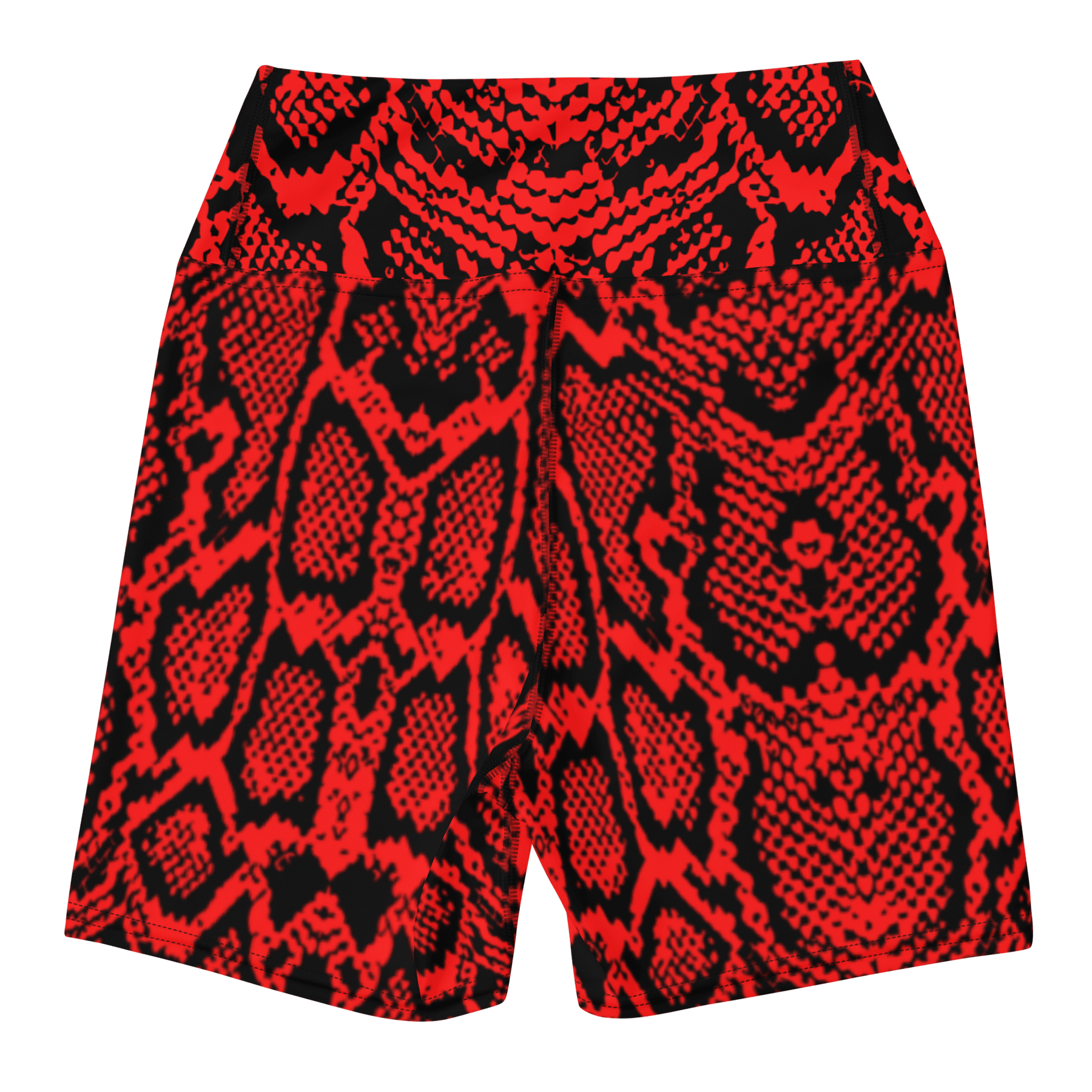 Crimson Coils Yoga Shorts - Goth Cloth Co.8285332_9079