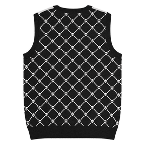 Crossbones Knit Crossbones Knit V-Neck Vest