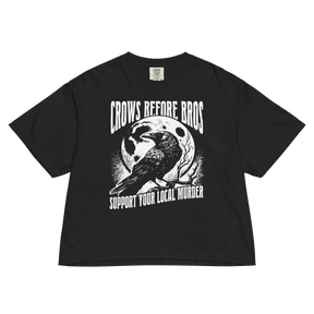 Crows Before Bros Crop Top - Goth Cloth Co.2673740_22584