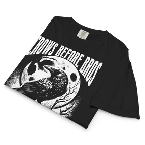Crows Before Bros Crop Top - Goth Cloth Co.2673740_22584