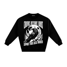 Crows Before Bros Fleeced Sweatshirt - Goth Cloth Co.260915PODRA11168001