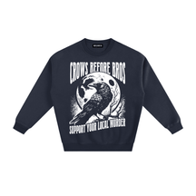 Crows Before Bros Fleeced Sweatshirt - Goth Cloth Co.260915PODRA11168021