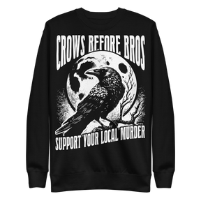 Crows Before Bros Unisex Sweatshirt - Goth Cloth Co.9840877_11254